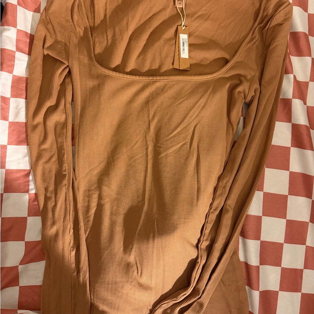 Skims Soft Lounge Long Sleeve Dress